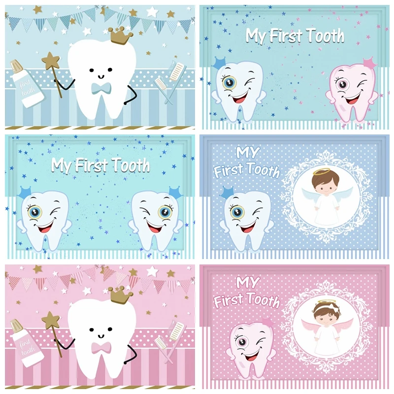 Yeele My First Tooth Photography Backdrop Baby Birthday Party Newborn Boy Girl Twins Photographic Backgrounds Photo Studio Props
Yeele My First Tooth Photography Backdrop Baby Birthday Party Newborn Boy Girl Twins Photographic Backgrounds Photo Studio Props
