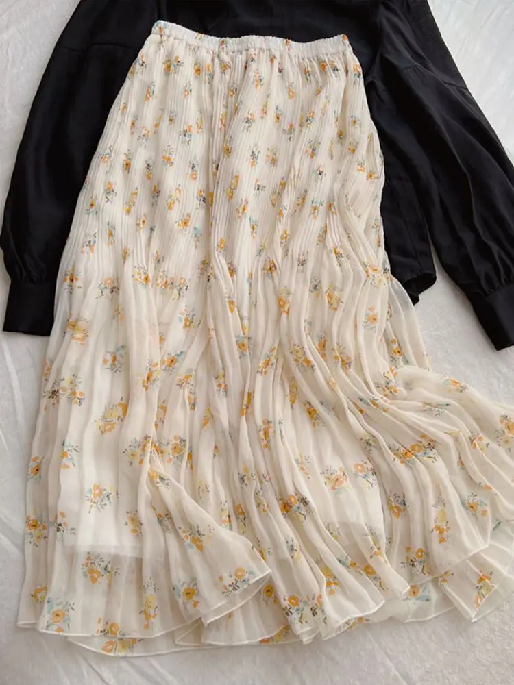 Flower Print Skirts for Women 2024 New Spring Summer High Waisted Vintage A Line Midi Skirts Casual News Pleated Skirts F101
Flower Print Skirts for Women 2024 New Spring Summer High Waisted Vintage A Line Midi Skirts Casual News Pleated Skirts F101