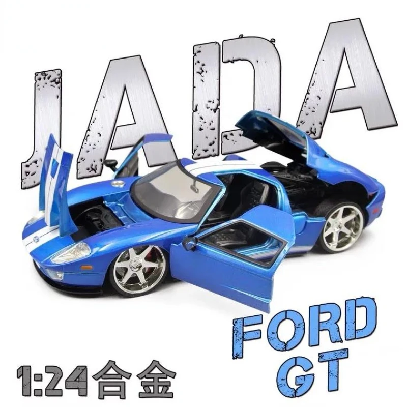 

1:24 Fast And Furious Cars FORD GT Collector's Edition Simulation Metal Diecast Model Cars Kids Toys Gifts