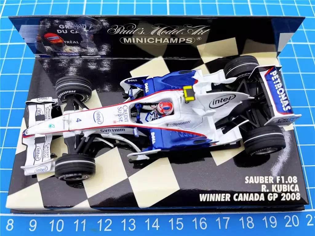 Minichamps 1:43 F1 F1.08 2008 Robert Kubica Canada Simulation Limited Edition Resin Metal Static Car Model Toy Gift
Minichamps 1:43 F1 F1.08 2008 Robert Kubica Canada Simulation Limited Edition Resin Metal Static Car Model Toy Gift