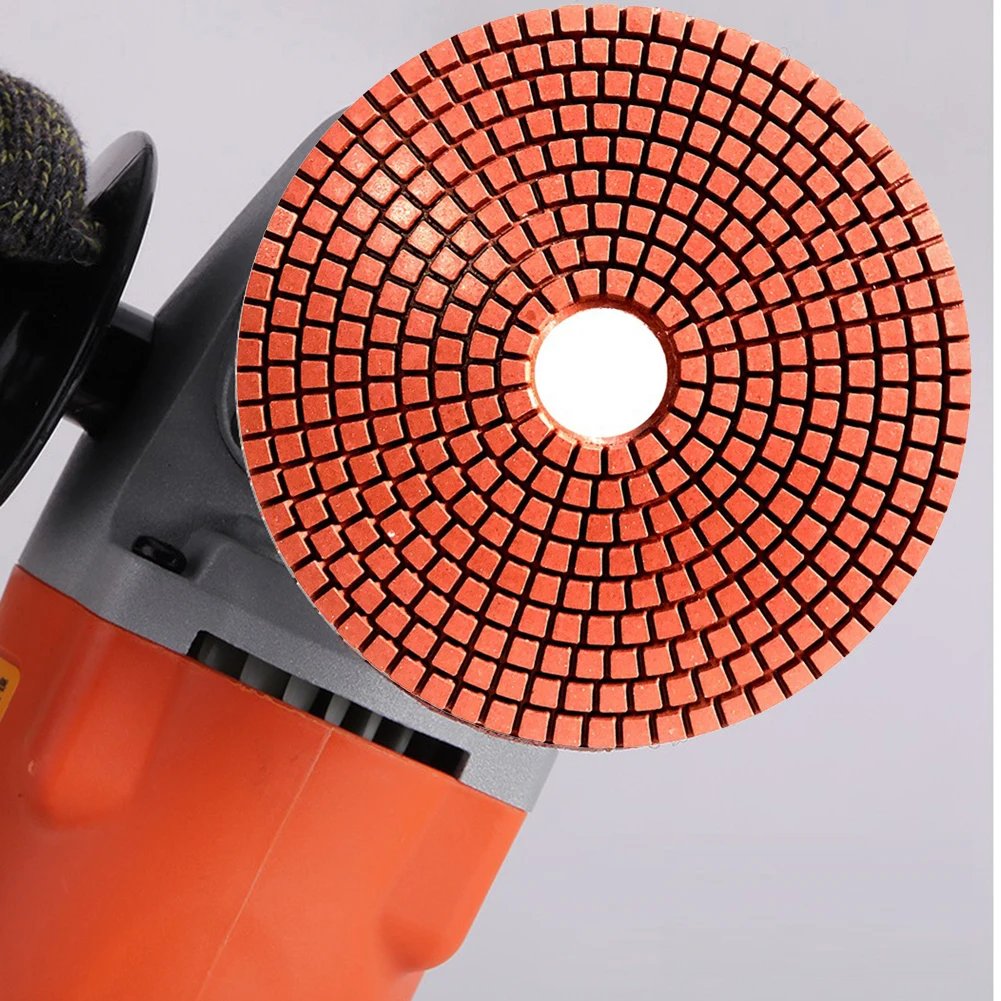 1pc 6 Inch 150mm Diamond Polishing Pad Wet/Dry Flexible Grinding Discs For Granite Stone Concrete Marble Polishing Grinding
1pc 6 Inch 150mm Diamond Polishing Pad Wet/Dry Flexible Grinding Discs For Granite Stone Concrete Marble Polishing Grinding
