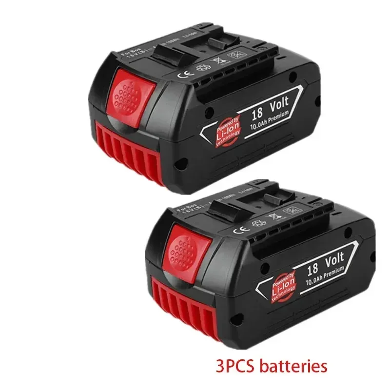 

Bosc18V 10000mAh Lithium-ion Battery Bat609, Bat609g, Bat618, Bat618g, Bat614, 2607336236 Bosch Drill+ Charger