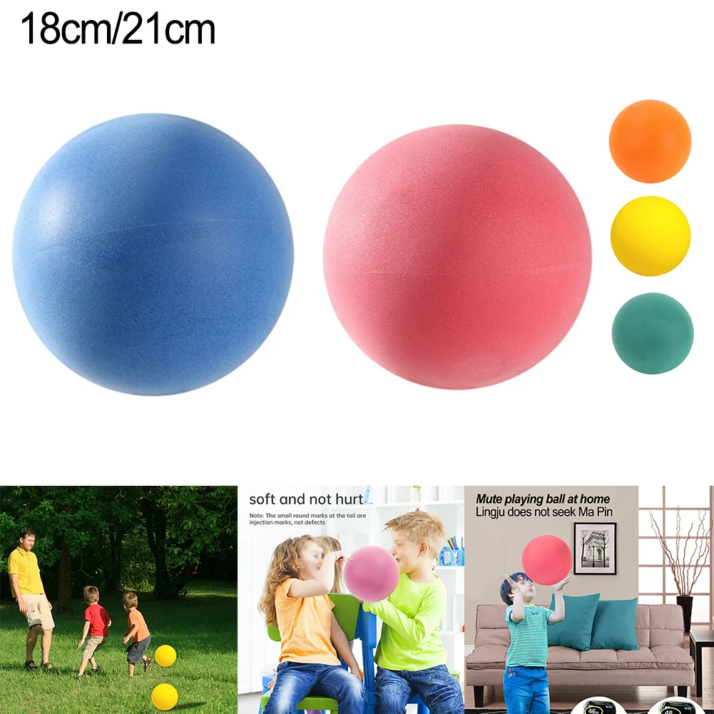 1 Elastic 1 Elastic Mute Bouncing Ball 21/18cm Indoor Silent Basketball Baby Foyground Bounce Basketball Child Sports Toy Games
1 Elastic 1 Elastic Mute Bouncing Ball 21/18cm Indoor Silent Basketball Baby Foyground Bounce Basketball Child Sports Toy Games