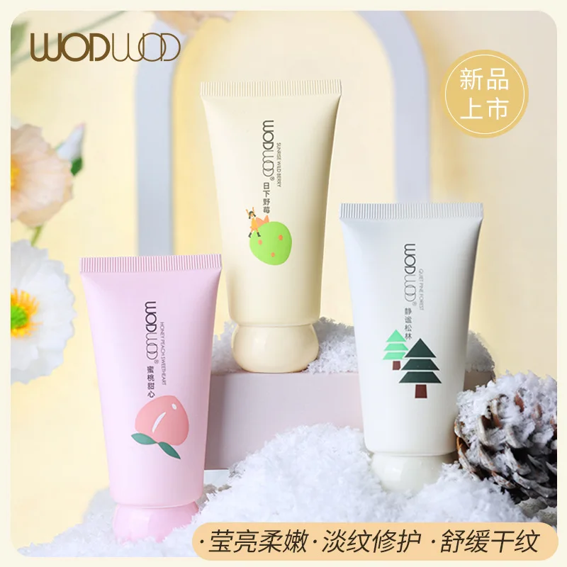 WODWOD Silky Moisturizing Fragrance Hand Cream Whitening Non-greasy Moisturizing Four Seasons Anti-drying Compact and Portable
WODWOD Silky Moisturizing Fragrance Hand Cream Whitening Non-greasy Moisturizing Four Seasons Anti-drying Compact and Portable