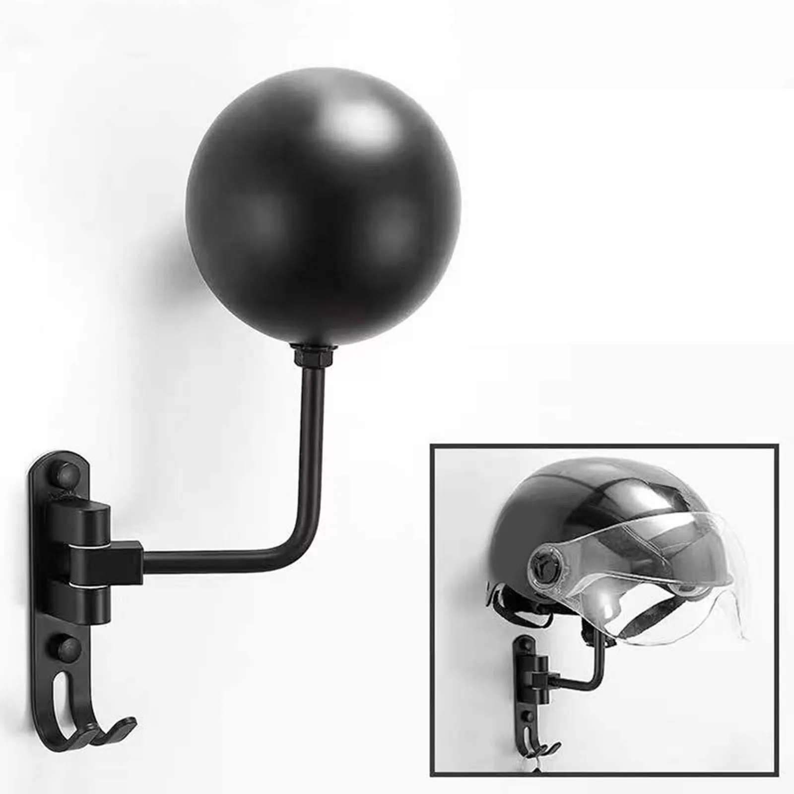 New Motorcycle Helmet Holder Wall Mount 180° Rotation Helmet Hanger Helmet Stand Rack Storage Hook For Motorcycle Bike Helmets
New Motorcycle Helmet Holder Wall Mount 180° Rotation Helmet Hanger Helmet Stand Rack Storage Hook For Motorcycle Bike Helmets