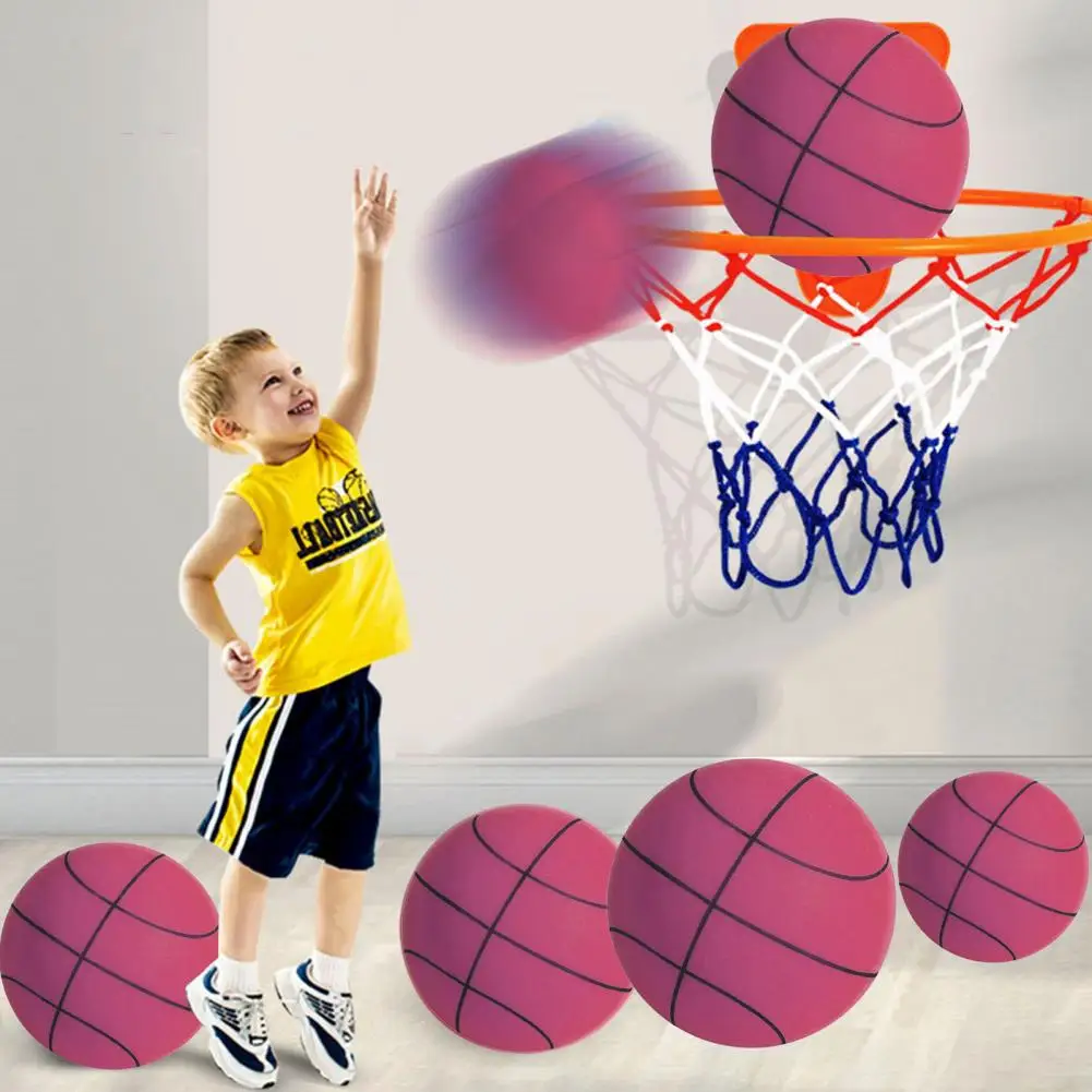 

Бесшумный баскетбольный мяч, бесшумный баскетбольный мяч из пены для тренировок в помещении, Спортивная игрушка для детей и взрослых, бесшумный для детей