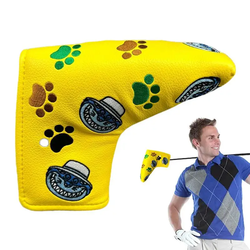 

Magnetic Putter Cover Cat Paw Putter Headcovers Synthetic Leather Magnetic Closure Putter Head Covers Fits All Major Golf Putter