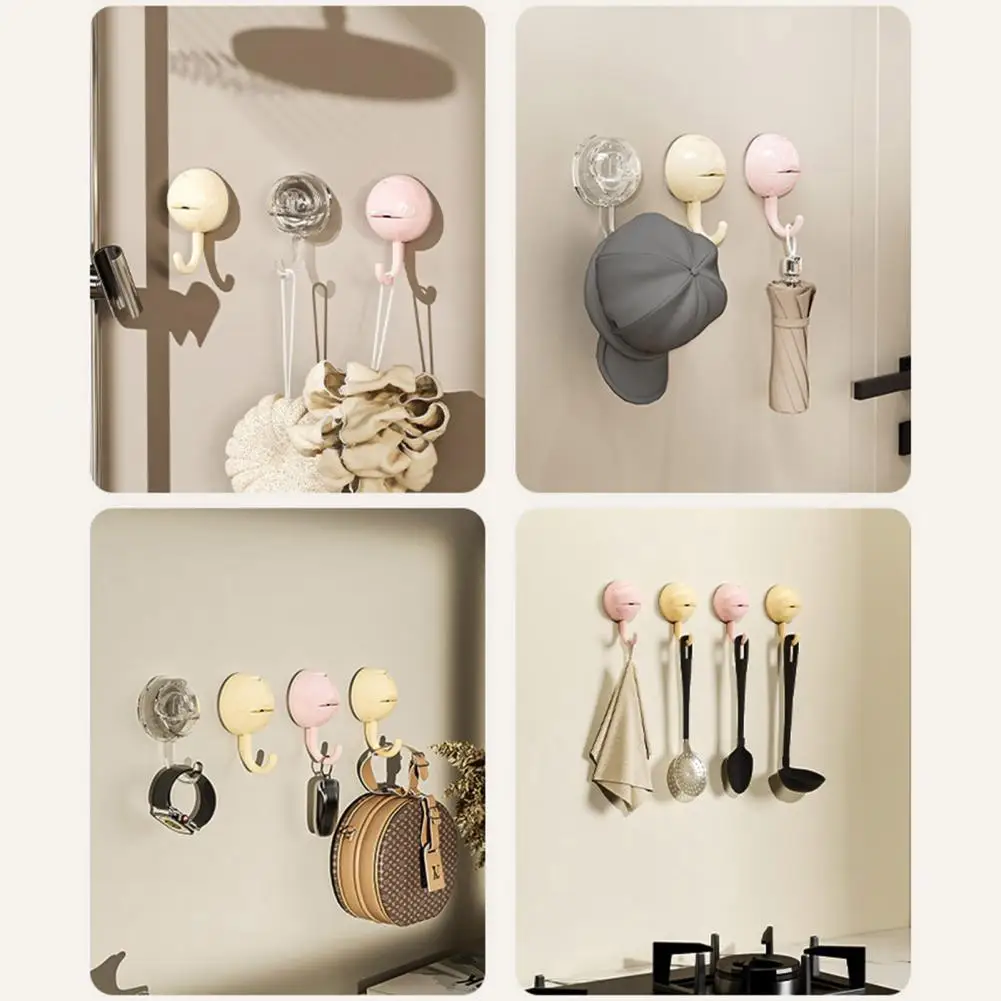Thickened Material Hook Reusable Suction Cup Hook for Bathroom Door Towel Storage Durable Removable Wall Hook for Hanging
Thickened Material Hook Reusable Suction Cup Hook for Bathroom Door Towel Storage Durable Removable Wall Hook for Hanging