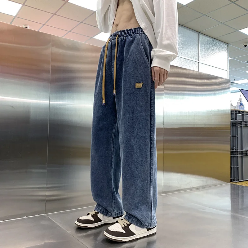 2023 Retro Hip Hop Harajuku Oversized Mens Jeans Pants Loose Straight Wide Leg Denim Trousers
2023 Retro Hip Hop Harajuku Oversized Mens Jeans Pants Loose Straight Wide Leg Denim Trousers