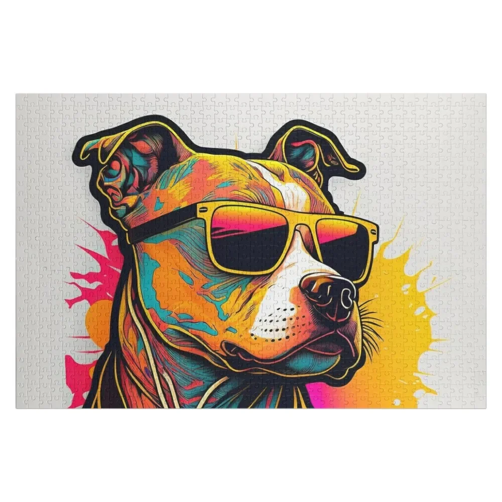 Staffy Dog Bull Terrier Jigsaw Puzzle With Personalized Photo Custom With Photo Puzzle
Staffy Dog Bull Terrier Jigsaw Puzzle With Personalized Photo Custom With Photo Puzzle