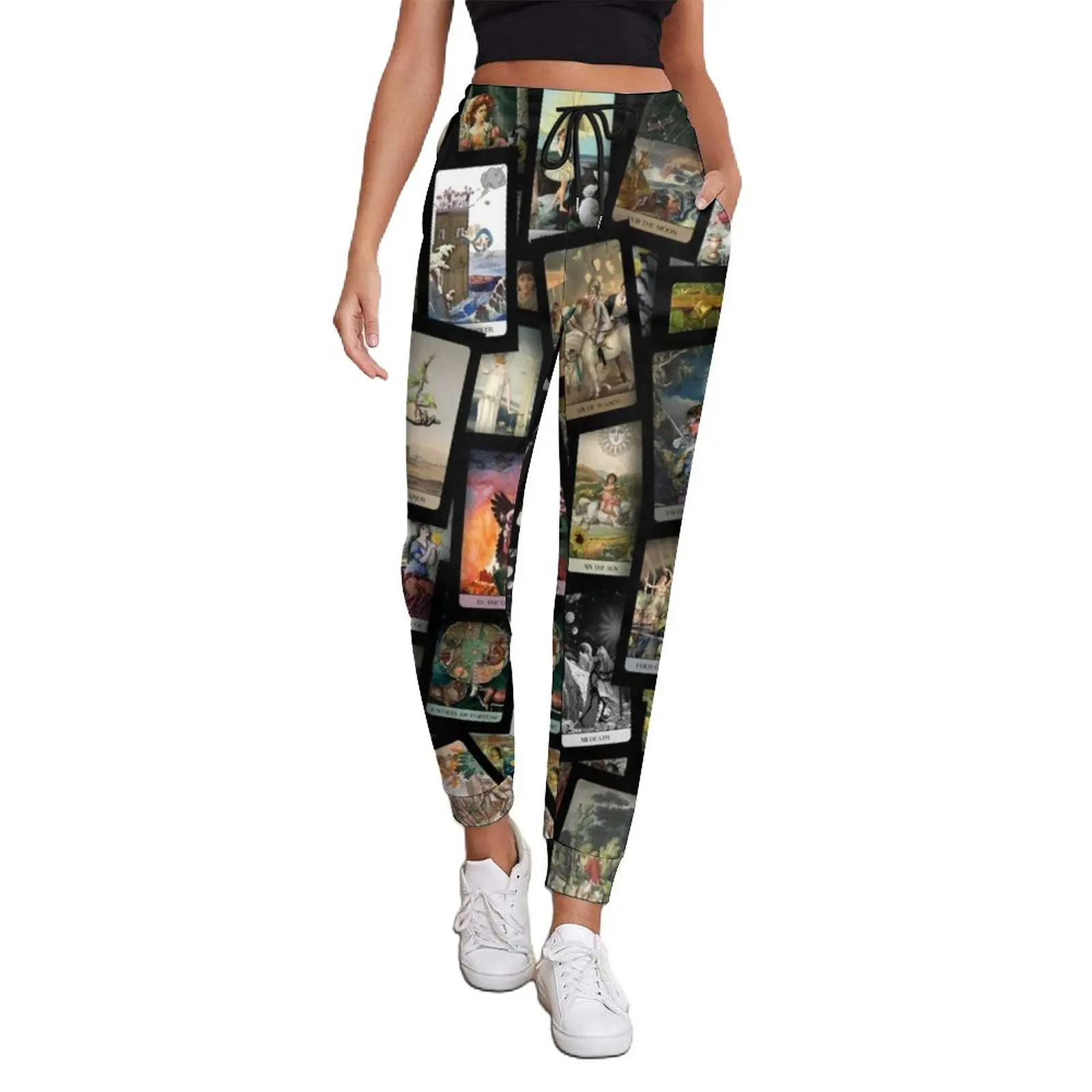 Tarot Deck Print Jogger Pants Woman Victorian Art Hippie Sweatpants Spring Kawaii Custom Trousers Big Size 2XL
Tarot Deck Print Jogger Pants Woman Victorian Art Hippie Sweatpants Spring Kawaii Custom Trousers Big Size 2XL