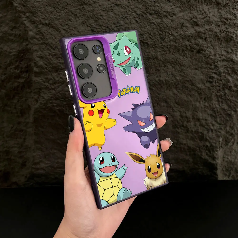 Pikachus Anime Pokemon S25 Case For Samsung S25 S24 Ultra Fundas For Galaxy S23 S22 S21 FE S20 Ultra Plus Shockproof Phone Cover Pikachus Anime Pokemon S25 Case For Samsung S25 S24 Ultra Fundas For Galaxy S23 S22 S21 FE S20 Ultra Plus Shockproof Phone Cover