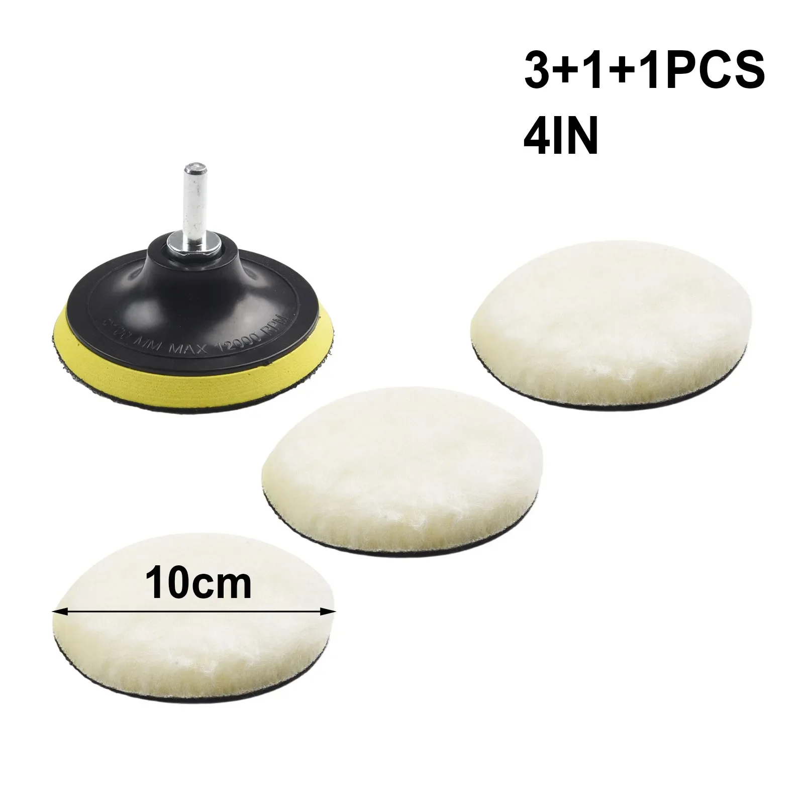 Soft And Gentle 5Pcs Wool Wheel Mop Kit, Fine Wool Material, Perfect For Polishing Cars, Glass, Furniture, Ceramic
Soft And Gentle 5Pcs Wool Wheel Mop Kit, Fine Wool Material, Perfect For Polishing Cars, Glass, Furniture, Ceramic