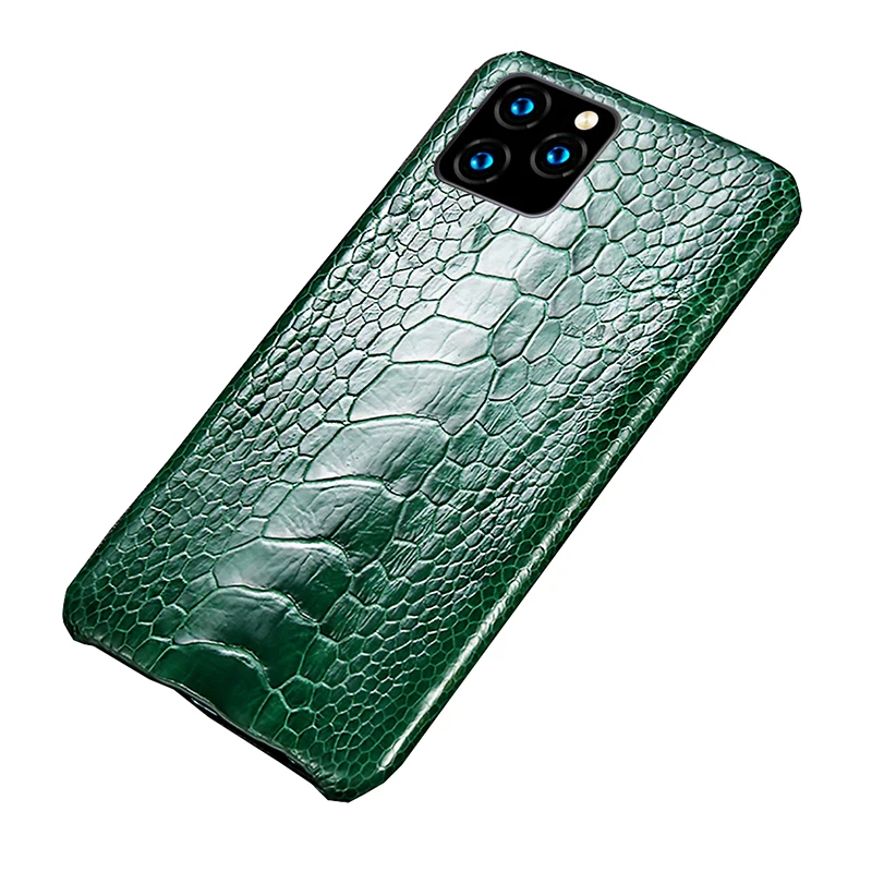 LANGSIDI Genuine Leather phone case for iphone 11 pro max Luxury real Ostrich Leg cover for Apple iphone XR X 8 7 XS Plus Fundas
LANGSIDI Genuine Leather phone case for iphone 11 pro max Luxury real Ostrich Leg cover for Apple iphone XR X 8 7 XS Plus Fundas