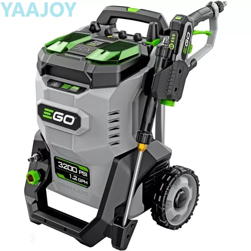 EGO HPW3200 3200 PSI 56-Volt Lithium-ion Cordless Pressure Washer with Multiple Power Mode
EGO HPW3200 3200 PSI 56-Volt Lithium-ion Cordless Pressure Washer with Multiple Power Mode