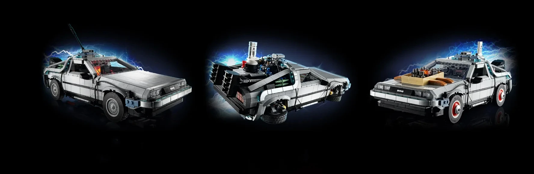 MOC Tech Experts DeLorean DMC-12 Back To The Future Car Bricks Toy MOC Tech Experts DeLorean DMC-12 Back To The Future Car Bricks Toy