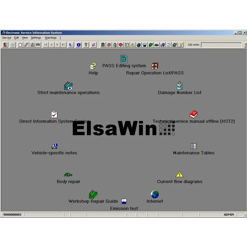 

Лидер продаж 2023, ELSAWIN 6,0 с E T/ K 8 .3, новейшее программное обеспечение для ремонта, Каталог электронных запчастей для A-udi для детской автомобили