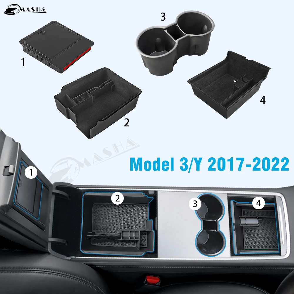 For Tesla Storage Box Center Armrest Hidden Box Model 3 Model Y 2017-2022 2023 Under Seat Cup Storage Organizer Car Accessories
For Tesla Storage Box Center Armrest Hidden Box Model 3 Model Y 2017-2022 2023 Under Seat Cup Storage Organizer Car Accessories