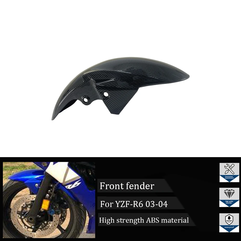 Suitable for Yamaha YZF R6 YZFR6 YZF-R6 2003-2004 motorcycle front fender splash shield protector fairing
Suitable for Yamaha YZF R6 YZFR6 YZF-R6 2003-2004 motorcycle front fender splash shield protector fairing