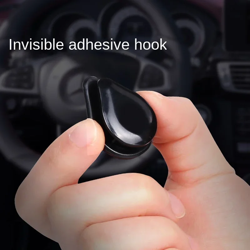 Car Hook Simple Invisible Drop-Shaped Small Hook Creative Car Rack Sticker Car Interior Household Hook Car Interior Supplies
Car Hook Simple Invisible Drop-Shaped Small Hook Creative Car Rack Sticker Car Interior Household Hook Car Interior Supplies