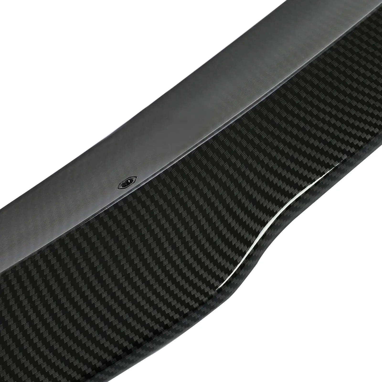 Rear Lip Trunk Spoiler Wing For 14-24 Infiniti Q50 Sedan PSM Carbon Fiber Style Rear Lip Trunk Spoiler Wing For 14-24 Infiniti Q50 Sedan PSM Carbon Fiber Style