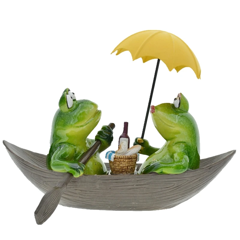 Garden Animal Resin Lovers In A Boat Cartoon Frog Figurine Nordic Home Room Decoration Accessories Modern
Garden Animal Resin Lovers In A Boat Cartoon Frog Figurine Nordic Home Room Decoration Accessories Modern