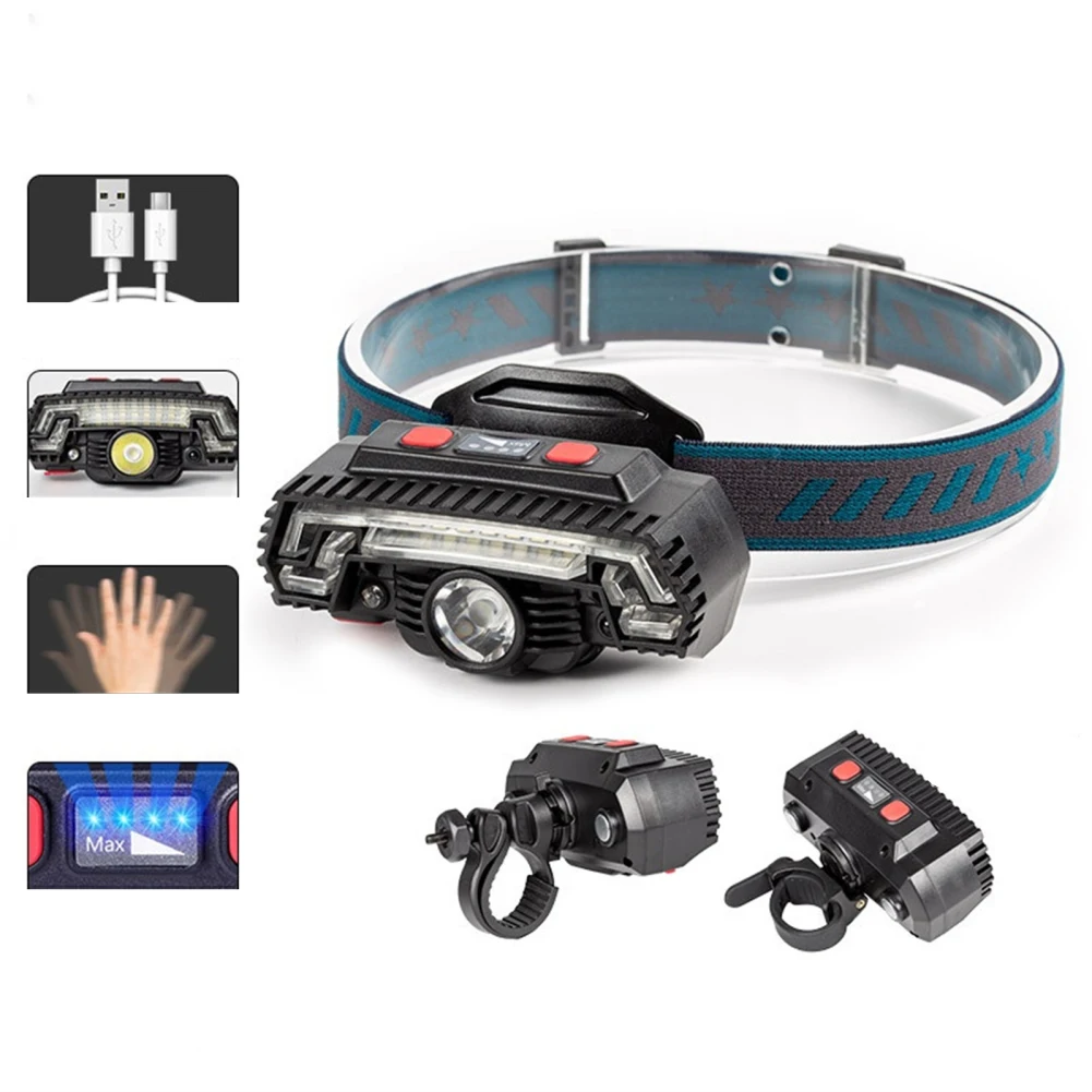 Multi-Functional Light Sensing Headlamp 1100 Lumens IPX4 Waterproof Portable Floodlight Work Light For Outdoor Fishing Camping
Multi-Functional Light Sensing Headlamp 1100 Lumens IPX4 Waterproof Portable Floodlight Work Light For Outdoor Fishing Camping