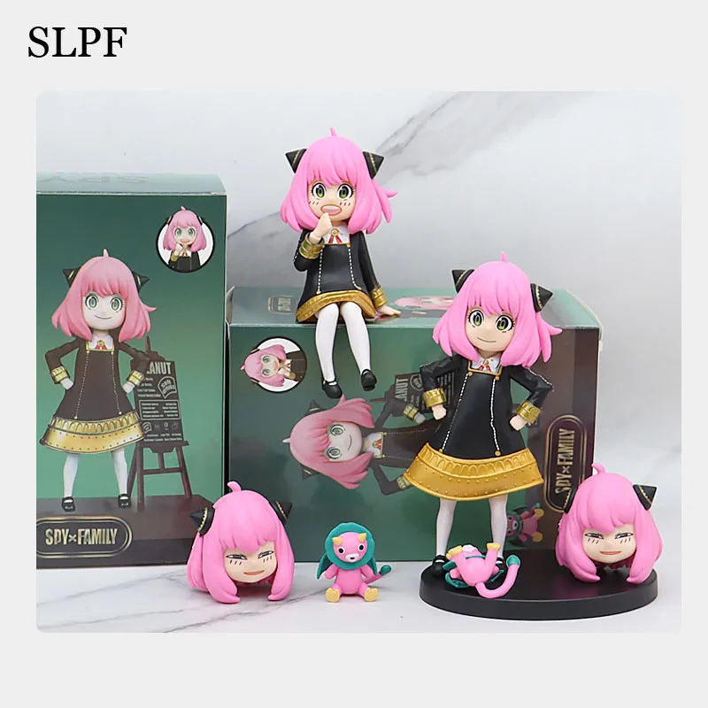 Anime Spy X Family Anya Forger Replaceable Head Mini Action Figures Loid Forger Figurine PVC Model Doll Cute Toys Gifts For Kids
Anime Spy X Family Anya Forger Replaceable Head Mini Action Figures Loid Forger Figurine PVC Model Doll Cute Toys Gifts For Kids