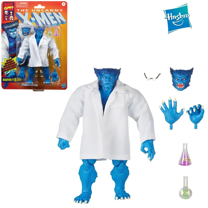 Hasbro Marvel Avengers X Men Beast Henry Philip McCoy 6 Inches Action Figure Comics Toys Doll Model PVC Collectible Model Doll
Hasbro Marvel Avengers X Men Beast Henry Philip McCoy 6 Inches Action Figure Comics Toys Doll Model PVC Collectible Model Doll