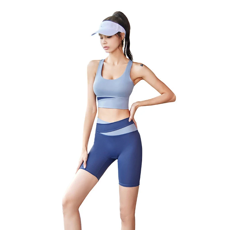 Color-Blocking Sports Suit Contrast Color Work out Tracksuit Gym Breathable Summer Slim Fashion Female Hip-lifting Sports Yoga
Color-Blocking Sports Suit Contrast Color Work out Tracksuit Gym Breathable Summer Slim Fashion Female Hip-lifting Sports Yoga