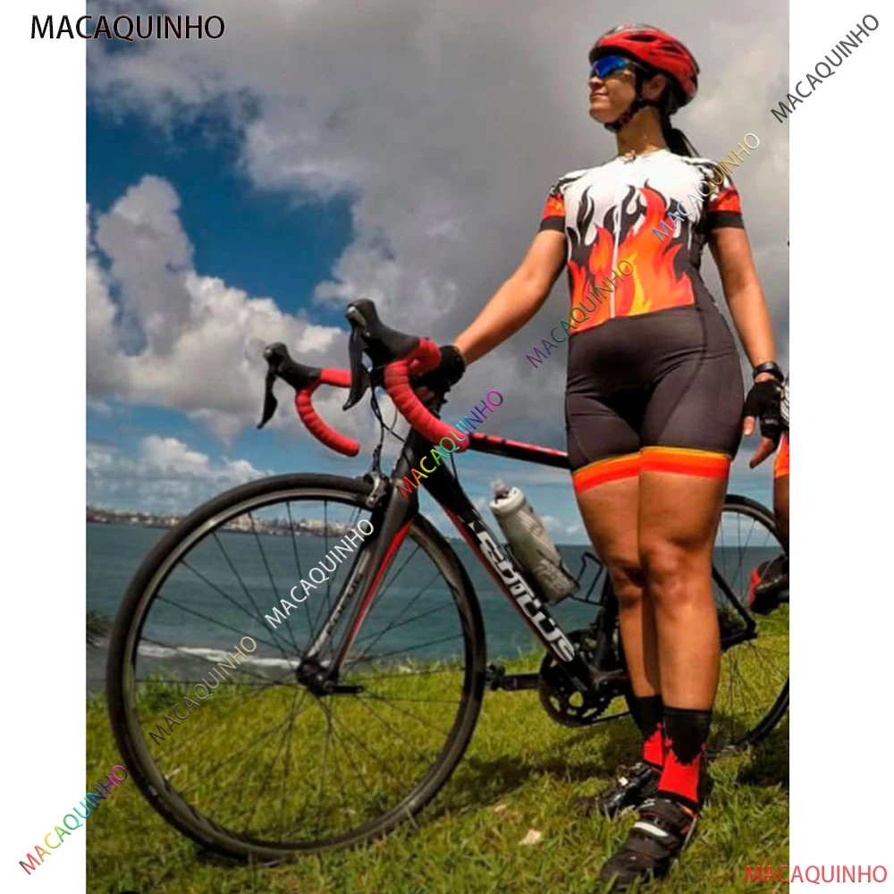 Women's Red Kafitt Cycling Suit Triathlon Jersey Set Elegant Clothes Macaquinho De Ciclismo
Women's Red Kafitt Cycling Suit Triathlon Jersey Set Elegant Clothes Macaquinho De Ciclismo