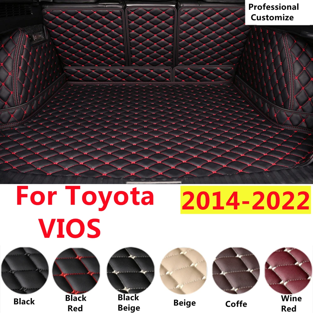 SJ Full Set Custom Fit For TOYOTA VIOS 2014-2022 XPE Leather Waterproof Car Trunk Mat Tail Boot Tray Liner Cargo Rear Pad Cover
SJ Full Set Custom Fit For TOYOTA VIOS 2014-2022 XPE Leather Waterproof Car Trunk Mat Tail Boot Tray Liner Cargo Rear Pad Cover