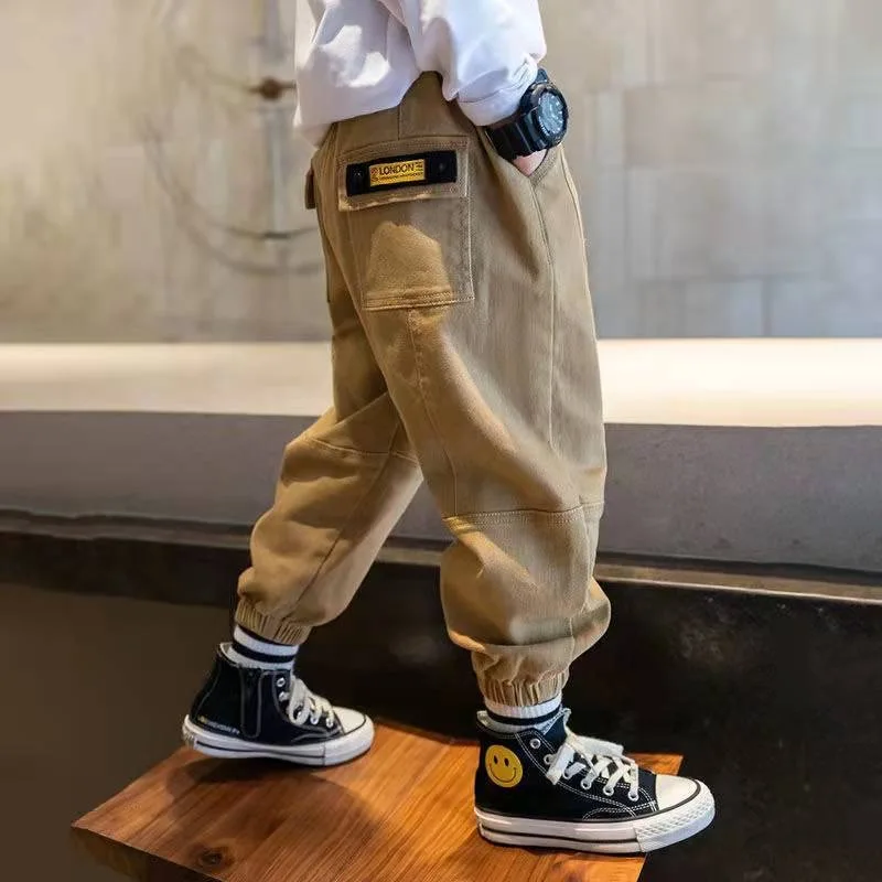 Boys Pants Boys Spring and Autumn Pants Children 2023 Overalls Casual Pants Children Ankle Pants Korean Solid Trousers
Boys Pants Boys Spring and Autumn Pants Children 2023 Overalls Casual Pants Children Ankle Pants Korean Solid Trousers