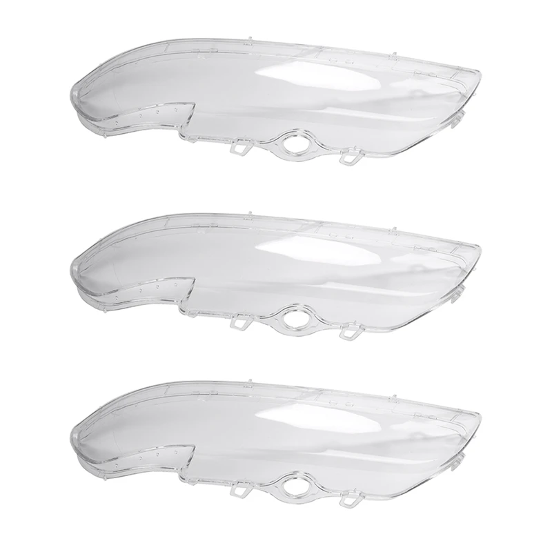 

3Pcs Headlight Cover Shell Headlight Lense Kit Left 63128375301 For Bmw 5 Series E39 518 520 523 525 528 530 1995-2003