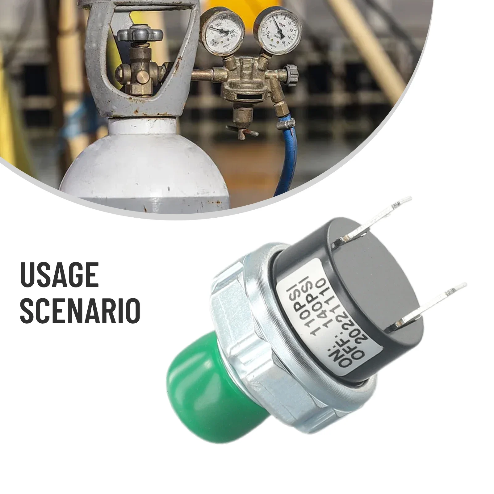 1/4-18 NPT Male Air Pressure-Control Switch 110-140PSI 120-150PSI Air-Compressor Valve Switch Equipment Pneumatic Tools Parts
1/4-18 NPT Male Air Pressure-Control Switch 110-140PSI 120-150PSI Air-Compressor Valve Switch Equipment Pneumatic Tools Parts
