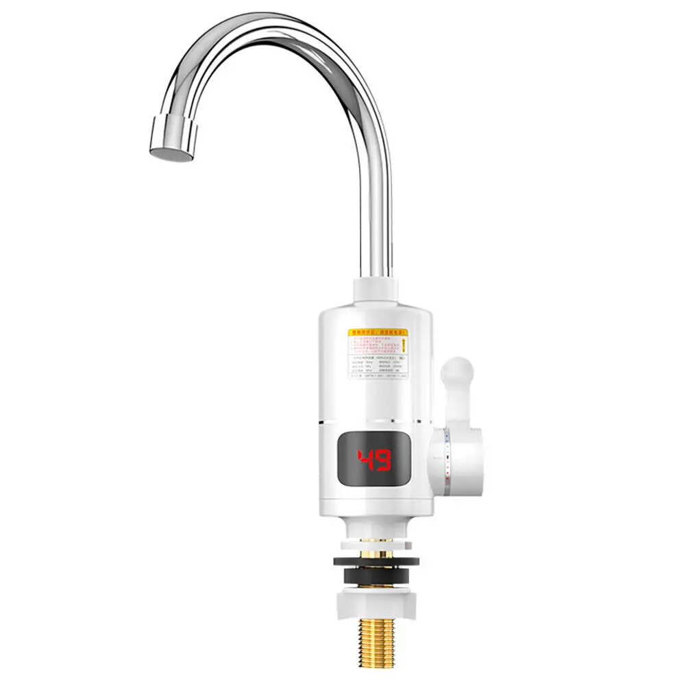 3000W Instant Electric Faucet Tap LED Display Fast Heating Digital Temperature Monitor Stainless Steel Construction
3000W Instant Electric Faucet Tap LED Display Fast Heating Digital Temperature Monitor Stainless Steel Construction