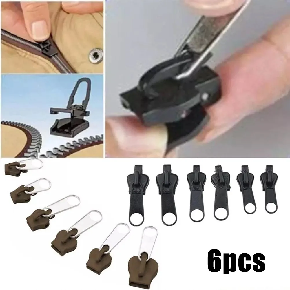 6pcs Pull Lock Zip Replacement Removable Sliders Split Pull Lock Tracks Broken Sliders Sewing Schoolbag Dress Repair Kit Plastic
6pcs Pull Lock Zip Replacement Removable Sliders Split Pull Lock Tracks Broken Sliders Sewing Schoolbag Dress Repair Kit Plastic