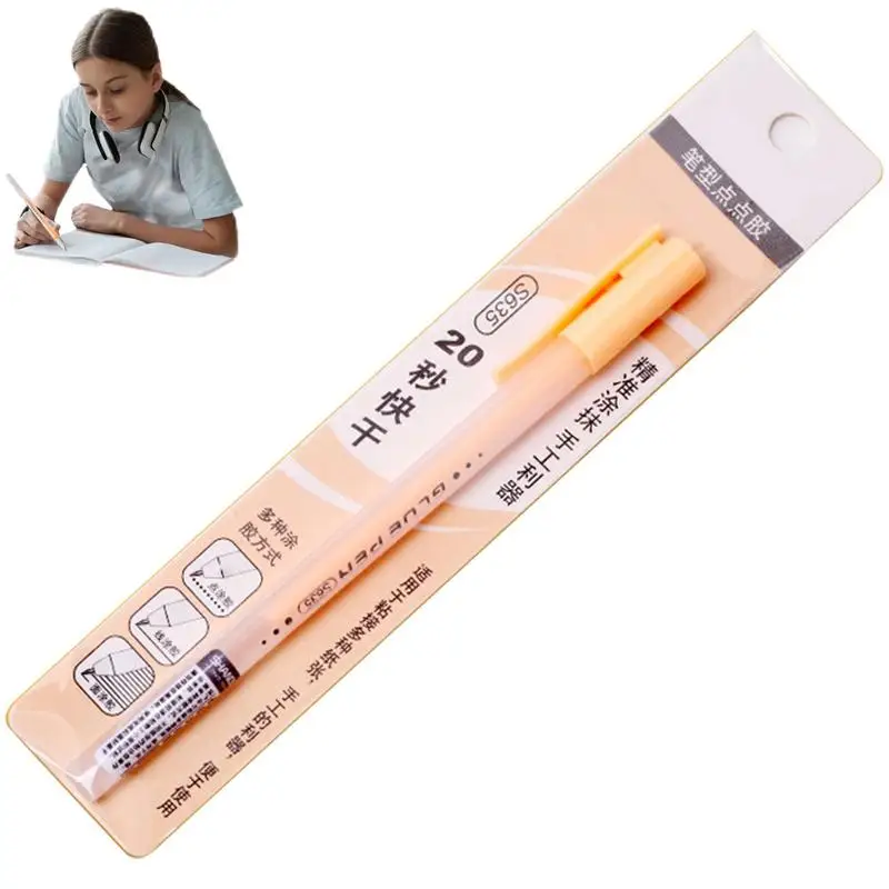 

Scrapbook Glue Pen Scrapbook Quick Dry Glue Pen Crafting Fabric Pen Liquid Glue Pen Adhesive Glue Pens For Scrapbooking