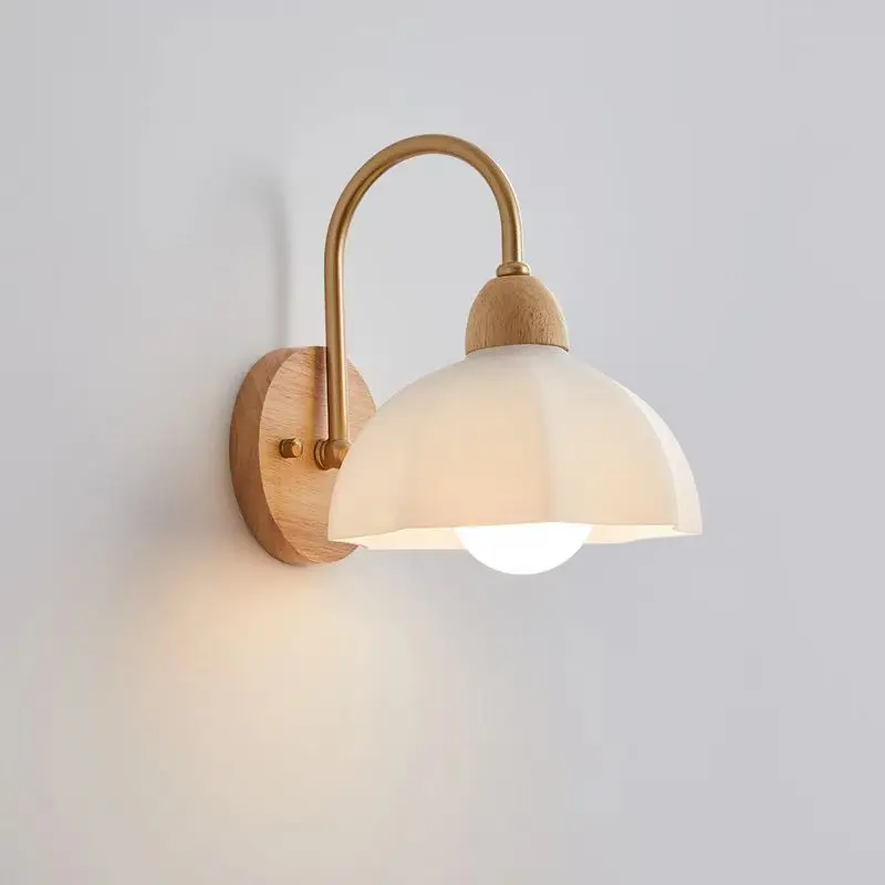Scandinavian Wall Lamps LED Japanese Bedroom Bedside Lamps Logs Study Room Aisle Background Wall Retro Lamps
Scandinavian Wall Lamps LED Japanese Bedroom Bedside Lamps Logs Study Room Aisle Background Wall Retro Lamps
