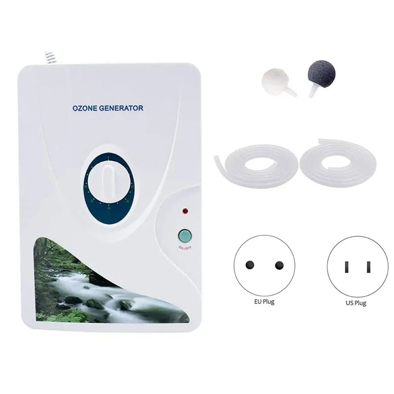 Portable Ozone Generator 600Mg Water Ozonator O3 Ozone Machine For Home Air, Water, Fruits, Vegetables Clean
Portable Ozone Generator 600Mg Water Ozonator O3 Ozone Machine For Home Air, Water, Fruits, Vegetables Clean