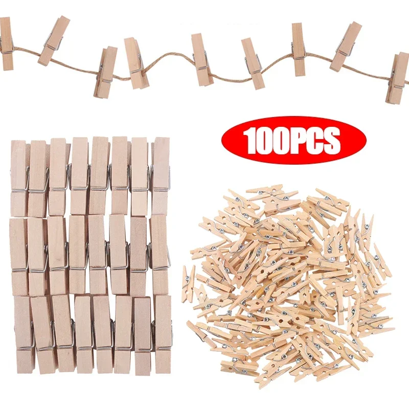 20/50/100pcs Mini 25mm Natural Wooden Clips Photo Clips Clothespin DIY Wedding Party Wooden Clip Clips Pegs Dropshipping
20/50/100pcs Mini 25mm Natural Wooden Clips Photo Clips Clothespin DIY Wedding Party Wooden Clip Clips Pegs Dropshipping