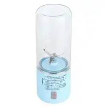 300ml Portable Blender Mini Handheld Juicer Cup Fruit Mixer USB Charging for Home Travel Supplies Blue 
300ml Portable Blender Mini Handheld Juicer Cup Fruit Mixer USB Charging for Home Travel Supplies Blue