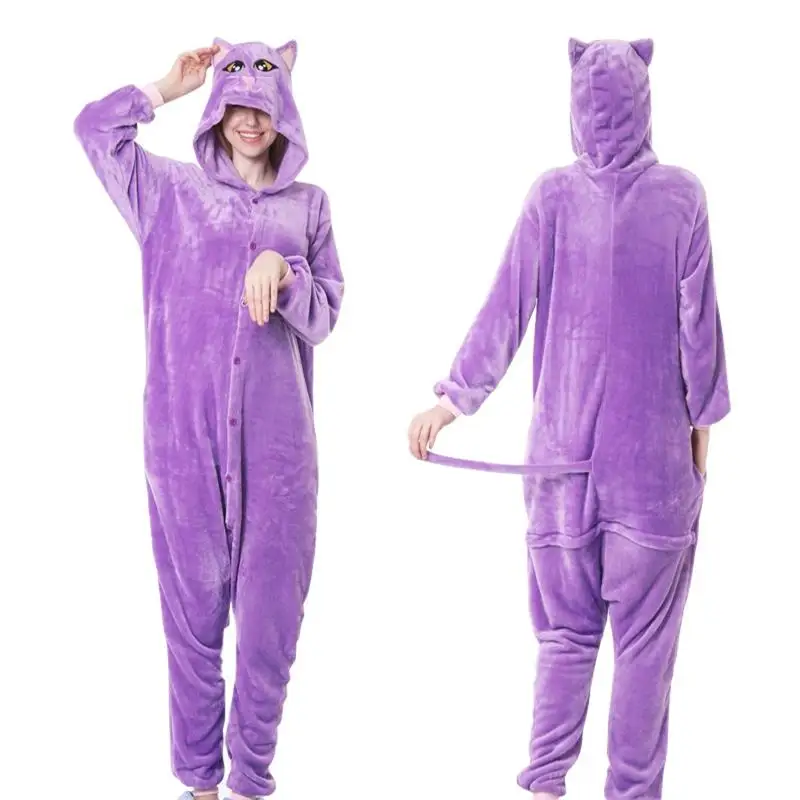 Purple Cat Onesies Adult Kigurumi Onesie Pajamas Cosplay Costume Sleepsuit Sleepwear Jumpsuit Party Carnival Clothing
Purple Cat Onesies Adult Kigurumi Onesie Pajamas Cosplay Costume Sleepsuit Sleepwear Jumpsuit Party Carnival Clothing