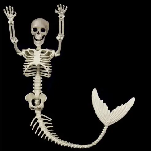 Halloween Decoration Mermaid Skeleton Mermaid Bone Ornaments 80cm Halloween Party Props Skull Horror Home Decor Accessories
Halloween Decoration Mermaid Skeleton Mermaid Bone Ornaments 80cm Halloween Party Props Skull Horror Home Decor Accessories