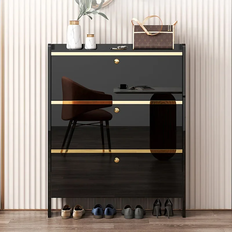 Entrance Narrow Shoe Organizer Large Decorative Luxry Living Room Ultra Thin Shoe Cabinet Storage Hallway Indoor Furniture
Entrance Narrow Shoe Organizer Large Decorative Luxry Living Room Ultra Thin Shoe Cabinet Storage Hallway Indoor Furniture