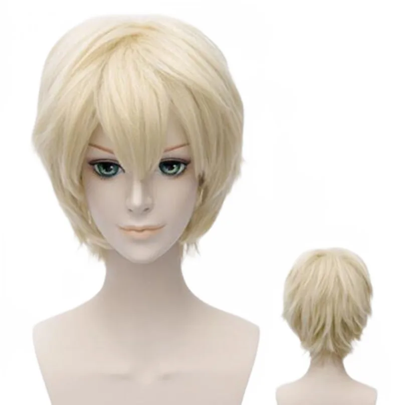 Seraph of the end Mikaela Hyakuya Cosplay Wigs 30cm Short Heat Resistant Synthetic Hair Perucas Cosplay Wig+wig cap
Seraph of the end Mikaela Hyakuya Cosplay Wigs 30cm Short Heat Resistant Synthetic Hair Perucas Cosplay Wig+wig cap