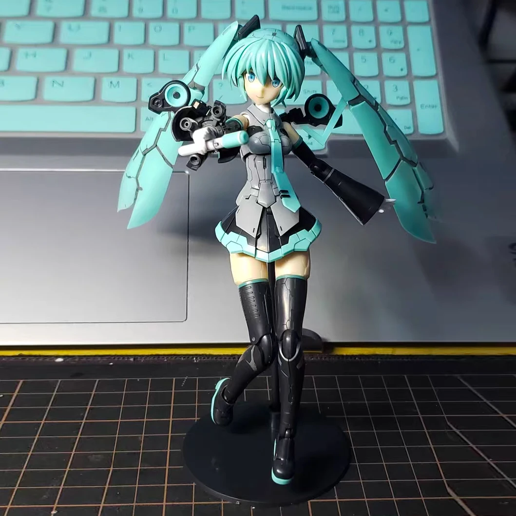 Bandai 16cm Anime Hatsune Miku Action Figure Kotobukiya Fa129 Frame Arms Hatsune Miku Piapro Pvc Model Toys Doll Gift 15.9cm In
Bandai 16cm Anime Hatsune Miku Action Figure Kotobukiya Fa129 Frame Arms Hatsune Miku Piapro Pvc Model Toys Doll Gift 15.9cm In