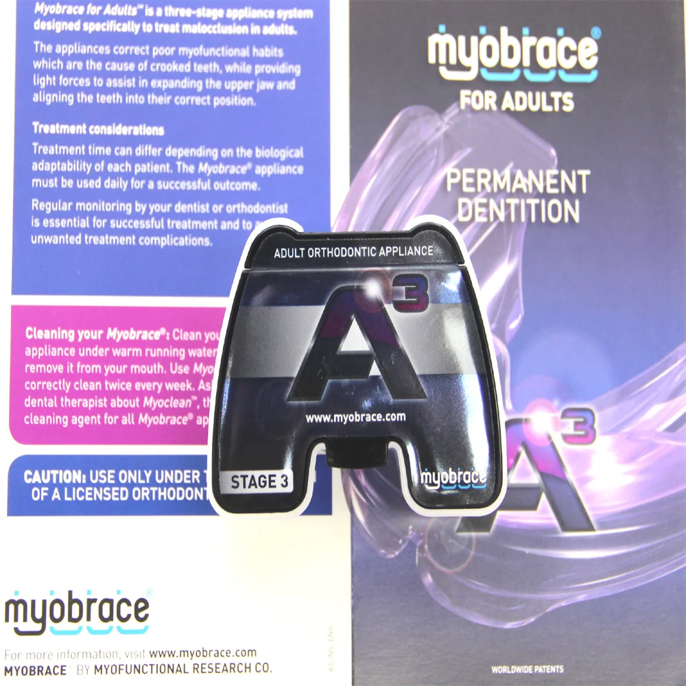 Myobrace Economical Original myofunctional A3 pre-orthodontic trainer/myobrace A3 trainer
Myobrace Economical Original myofunctional A3 pre-orthodontic trainer/myobrace A3 trainer