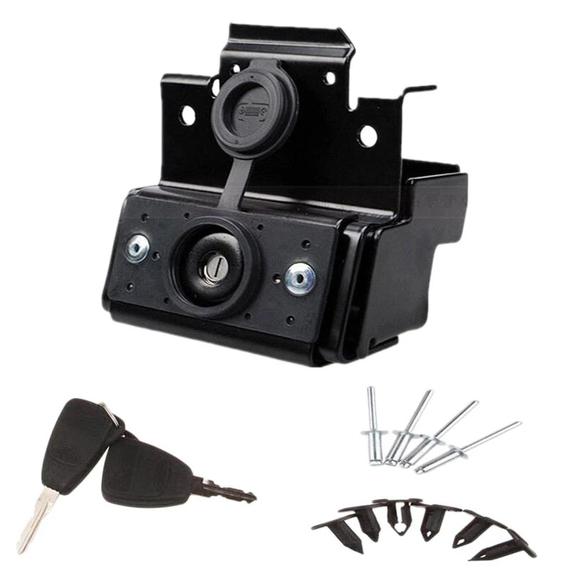 Hood Lock Kit Front Engine Compartment Hood Cover Anti-Theft Assembly Locking Hood Catch For Jeep Wrangler JK 07-18
Hood Lock Kit Front Engine Compartment Hood Cover Anti-Theft Assembly Locking Hood Catch For Jeep Wrangler JK 07-18
