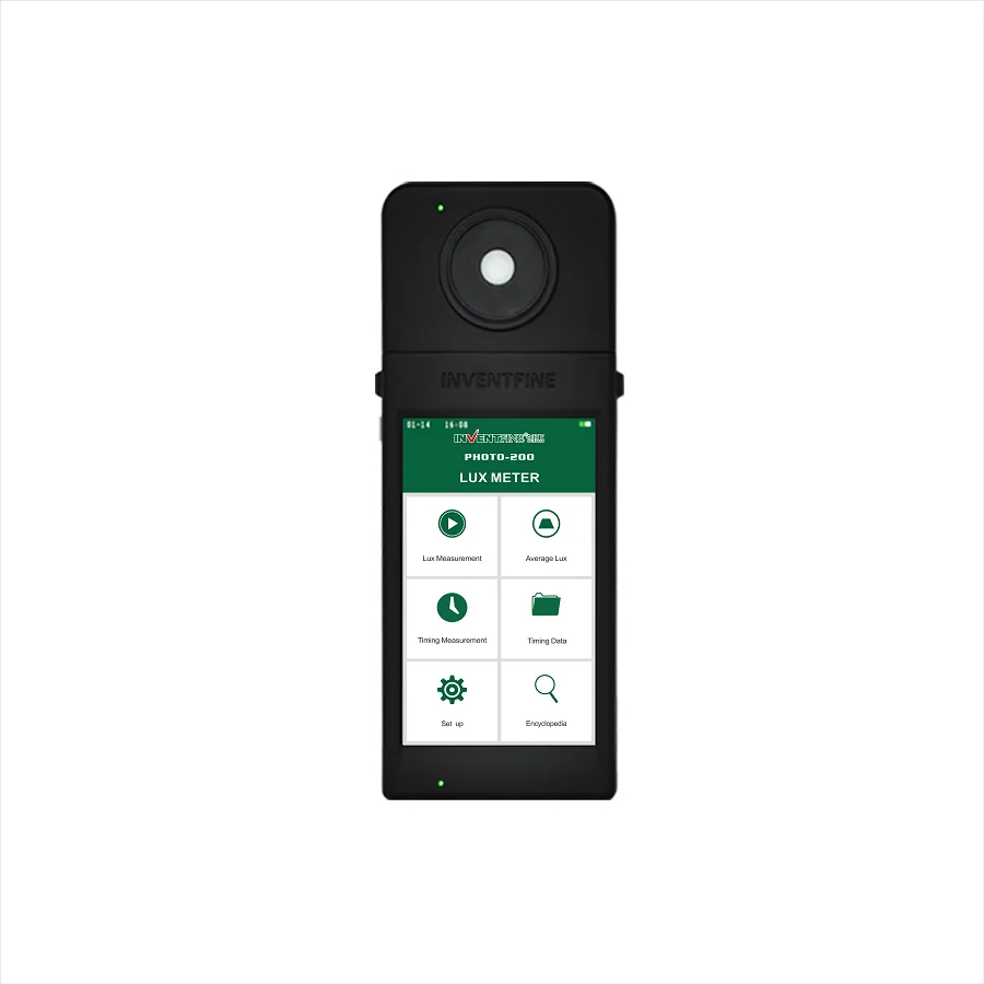 inventfine photo-200 portable illuminance meter lux sensor can be disassembled for remote measurement
inventfine photo-200 portable illuminance meter lux sensor can be disassembled for remote measurement